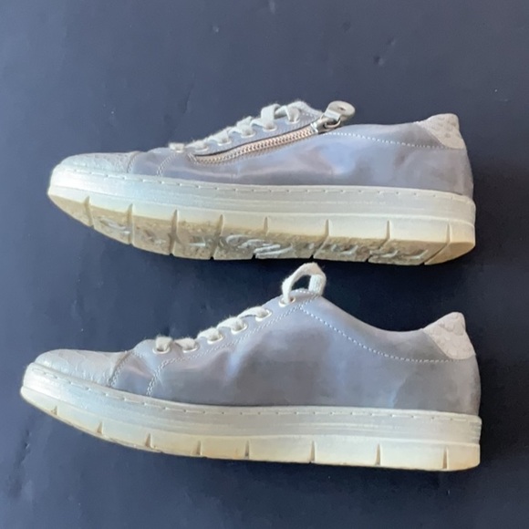 Remonte Kaja 00 sneaker in Shark/silver leather Size 6 (37) - Picture 6 of 9